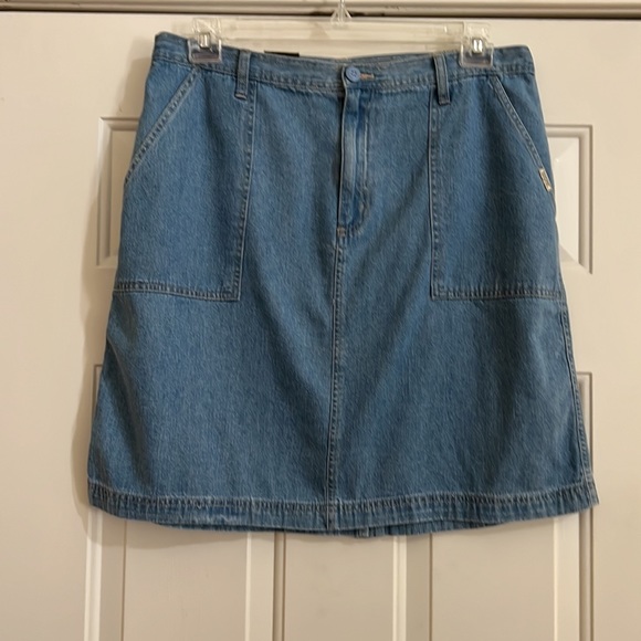 💐SALE, SOFT, COMFY, JEANS SKIRT💐 - Picture 1 of 5